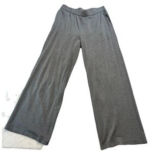 Eileen Fisher Gray Lightweight Straight Leg Pants Medium